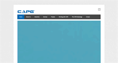 Desktop Screenshot of cape-inc.com